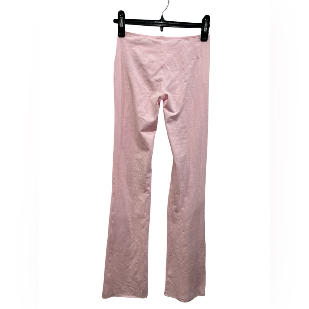 NWT SKIMS HEART CUT OUT FLARE LEGGING SZ XXS CHERRY BLOSSOM - Picture 4 of 7
